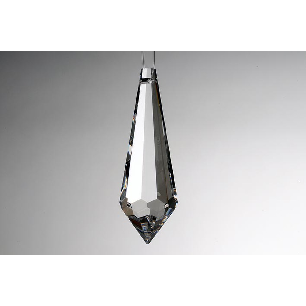 5 Hängekristalle Prismen 63mm - Eiszapfen Form Für Lichteffekte & Deko