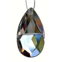 Bleikristall Mandel, Swaro-Schliff 50x29 mm Bleikristall Mandel, Swaro-Schliff 50x29 mm