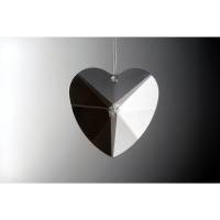 Kristall Herz HERZ KLAR, 40 mm Kristall Herz HERZ KLAR, 40 mm