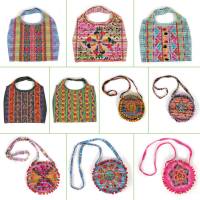Bestickte Hippietasche 100 % Baumwolle, farbige Schulterbeutel und Umhängetaschen bunt Hobo Boho Eth Bestickte Hippietasche 100 % Baumwolle, farbige Schulterbeutel und Umhängetaschen bunt Hobo Boho Eth